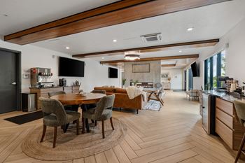 Stylish dining space